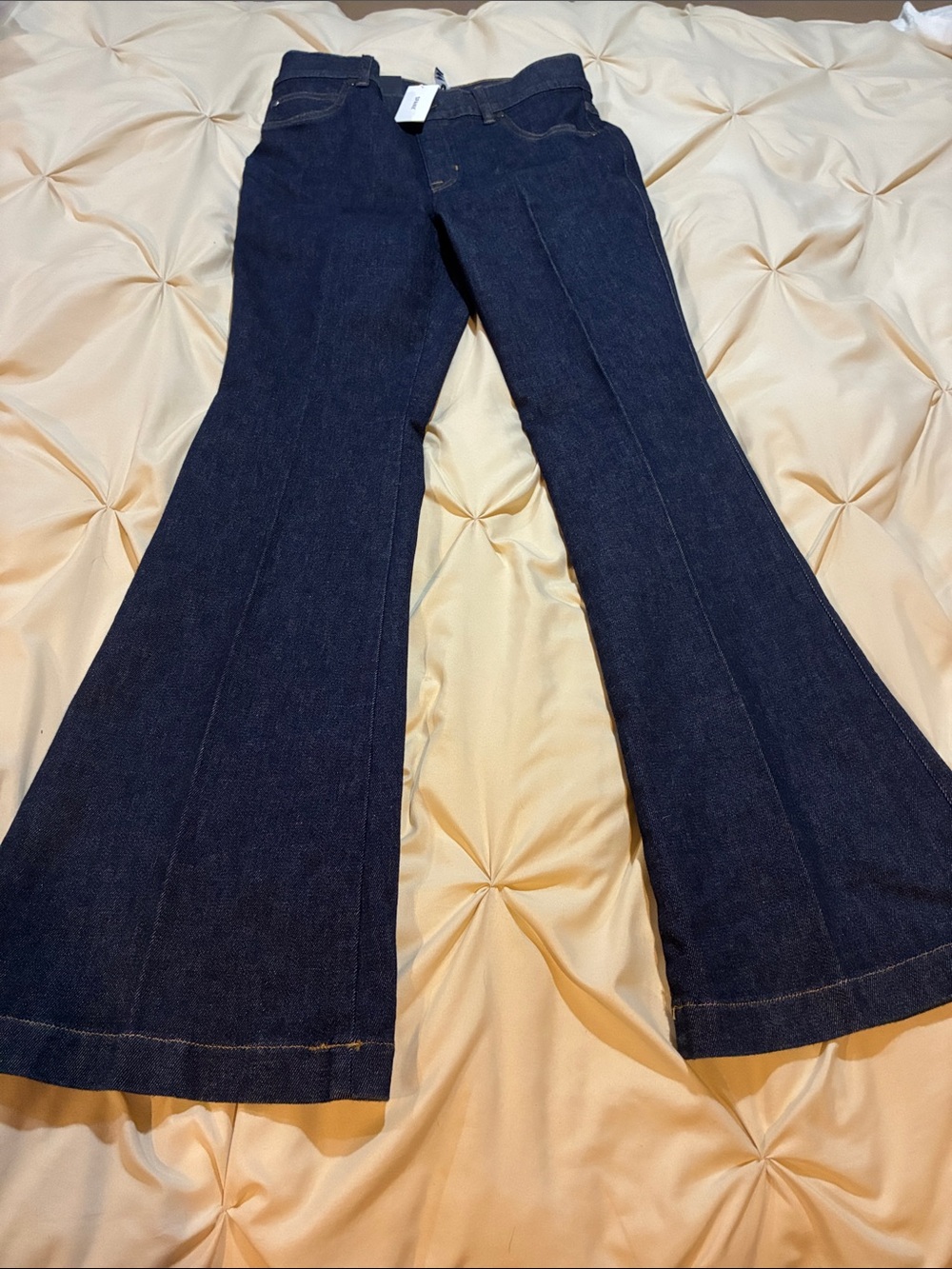 SPANX Dark Indigo Flare Jeans